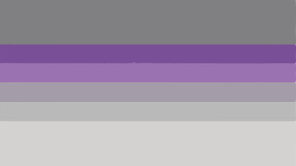 Fototapeta premium Asexual pride flag design featuring horizontal stripes and gradual color transitions