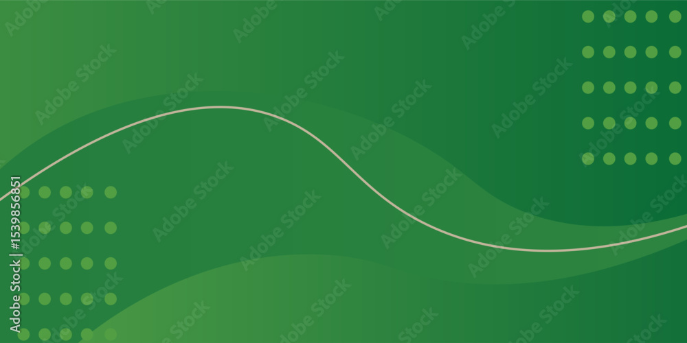 Aufkleber abstract vector green banner background. graphic design banner pattern background template with dyna