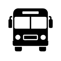Simple vector illustration of a bus 