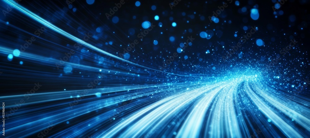 Aufkleber exploring the future of technology high-speed data streams and their impact on modern innovations