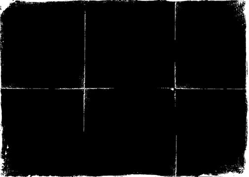 Vector grunge rectangle frames with creases rectangle borders corner for poster