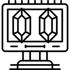 Diamonds Icon Vector Element