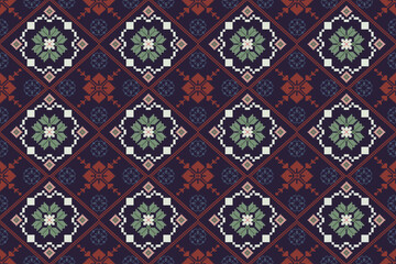 Pixel art flow pattern 