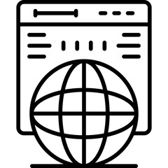 Internet Icon Vector Element