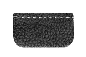 Leather patch isolated