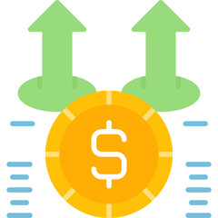 Profits Icon Vector Element