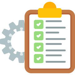 Fototapeta premium Project Management Icon Vector Element