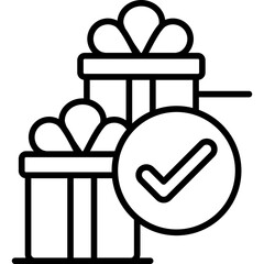 Gift Icon Vector Element