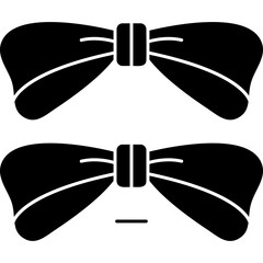 Bow Icon Vector Element
