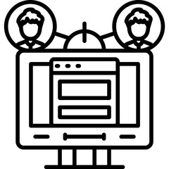 Browser Icon Vector Element