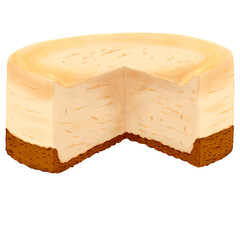 3/4 whole New York Cheesecake