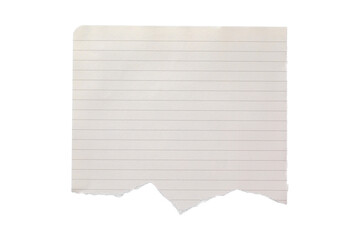 blank lined paper notebook paper with torn edges isolated on transparent background,note paper message office business tag sign