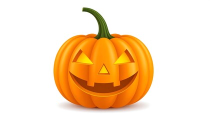 Fototapeta premium Jackolantern Halloween pumpkin.