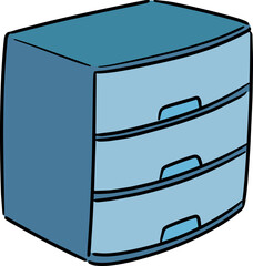 Illustration of drawer
