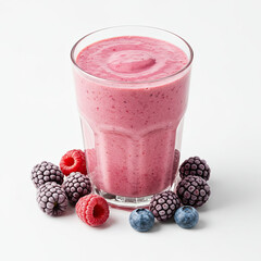 berry smoothie with blueberries