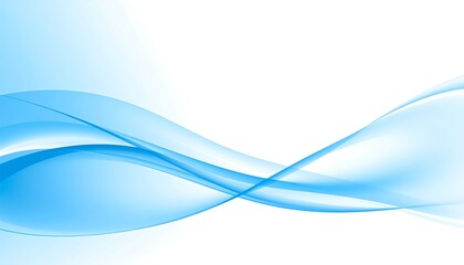Blue abstract wave background.