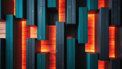 Obraz premium abstract background with colorful lines