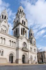Historic church with neoclassical architecture in Argentina