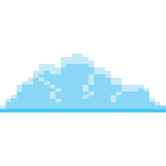 Cloud Pixel Art