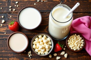 milk proteins help regulate appetite and provide sustained energy release throughout the day.