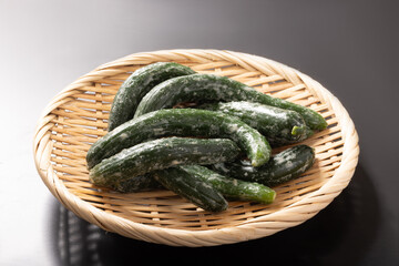 ミニきゅうり　からし漬け