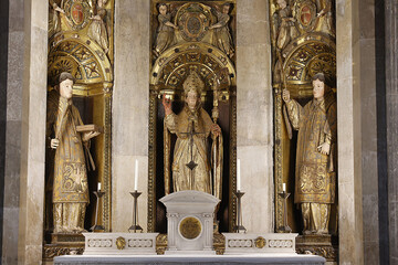 Saint Thecla’s cathedral, Tarragona, Spain. Chapel of martyr Saint Fructuosus, 17th century.
