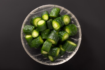 きゅうり辛子漬け