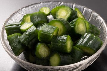 きゅうり辛子漬け