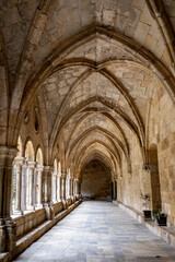 Saint Thecla’s cathedral, Tarragona, Spain. Cloister