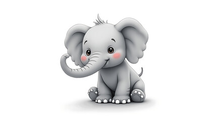 baby elephant drawing