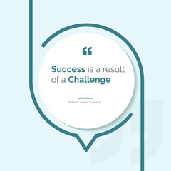 Bubble testimonial banner, quote, infographic. Social media post template designs for quotes. Empty speech bubbles, quote bubbles