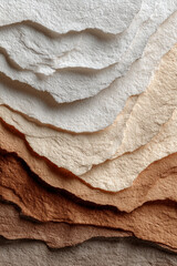 White and Beige Organic Paper Texture Background &ndash; Minimal Natural Surface for Design, Print, or Craft Projects