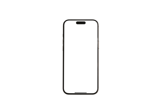 Smartphone Transparent PNG Image, Blank template for mockup , device front view shadow Mobile phone app user experience UX or app UX