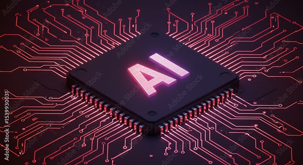 Poster artificial intelligence the future of computing and technological advancement