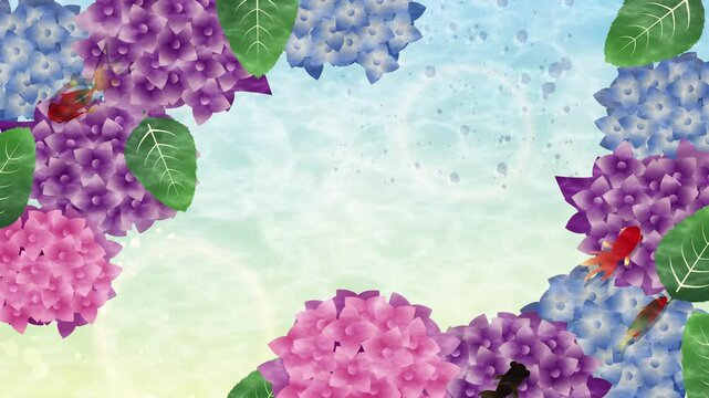 夏の梅雨の季節