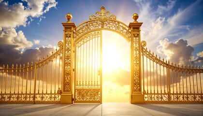 Golden Gate to Heaven Sunrise.