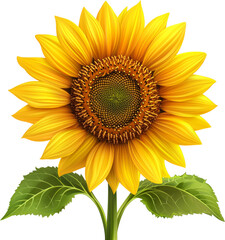 sunflower watercolor art drawing 