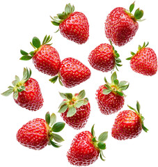 strawberry falling down