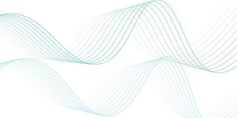 Abstract white gradient background with waves Winter white abstract background design. Modern wavy line pattern guilloche curves in monochrome colors. Abstract art line design.	