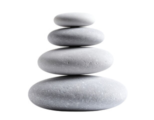 Stacked peaceful stones representing balance.