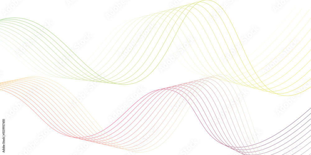 Poster abstract white gradient background with waves winter white abstract background design. modern wavy l