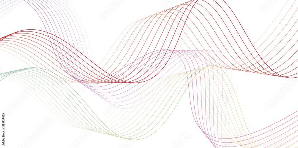 Poster abstract white gradient background with waves winter white abstract background design. modern wavy l