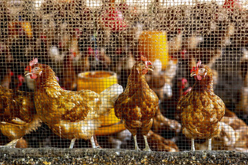 Chicken coop in Lobogo, Benin © Julian