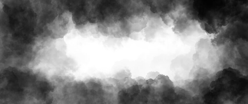 Abstract dark smoke cloud background with soft gradient and moody texture. Ideal for horror designs, posters, overlays, and dramatic visual compositions