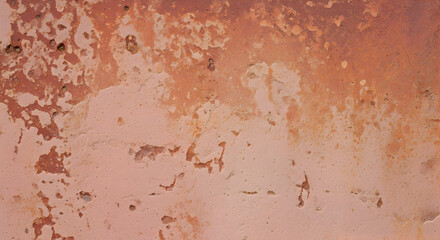 Fototapeta premium Aged Rusty Red Wall Texture for Industrial Backgrounds and Vintage Design Projects
