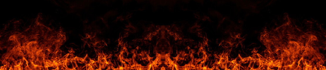 fire flame and cloud dry ice