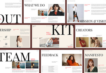 Welcome Kit Presentation Template