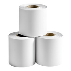 Stacked Paper Rolls for Printing