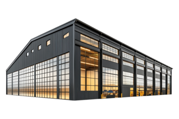 Modern Industrial Warehouse Building Design