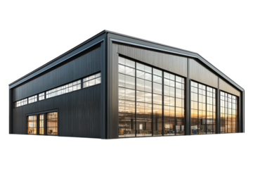 Modern Industrial Warehouse Building Design